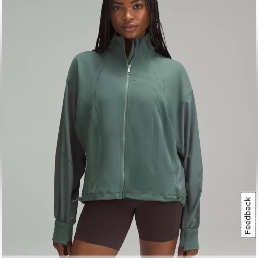 🍋 Lululemon Define Relaxed-Fit Jacket *Luon, Dark Forest, size 6